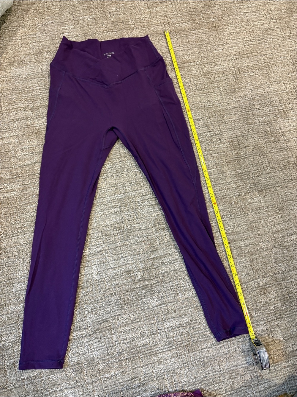 BuffBunny Deep Purple High-Waist Performance Leggings